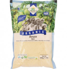 24 Mantra Organic Besan   Pack  500 grams